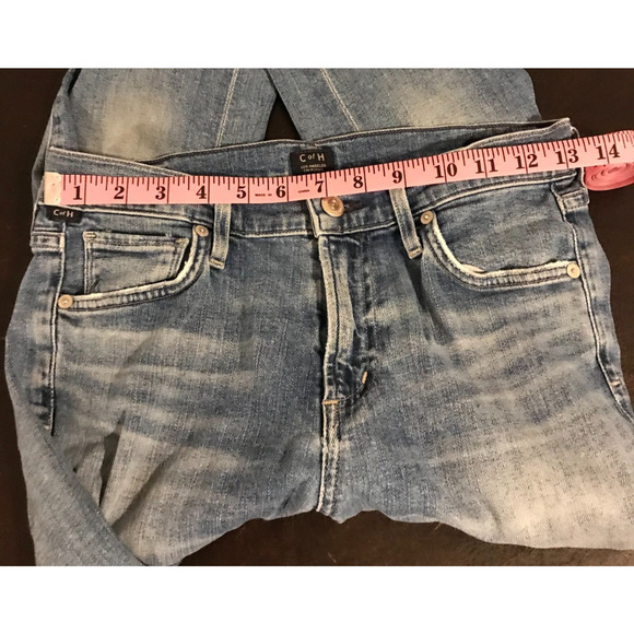 Citizens of Humanity Women's Jazmin Ankle Cuffed slim Straight - Size 24 - Picture 7 of 12
